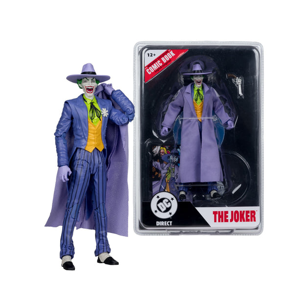 DC Direct Page Punchers Crisis On Infinite Earths Joker with Comic - McFarlane