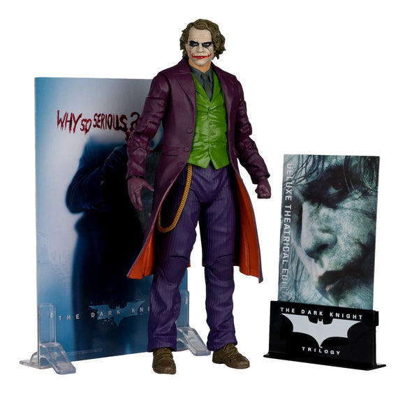 DC Multiverse Deluxe Theatrical Edition The Dark Knight Trilogy The Joker