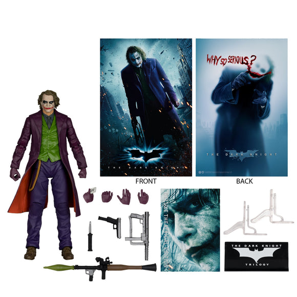 DC Multiverse Deluxe Theatrical Edition The Dark Knight Trilogy The Joker