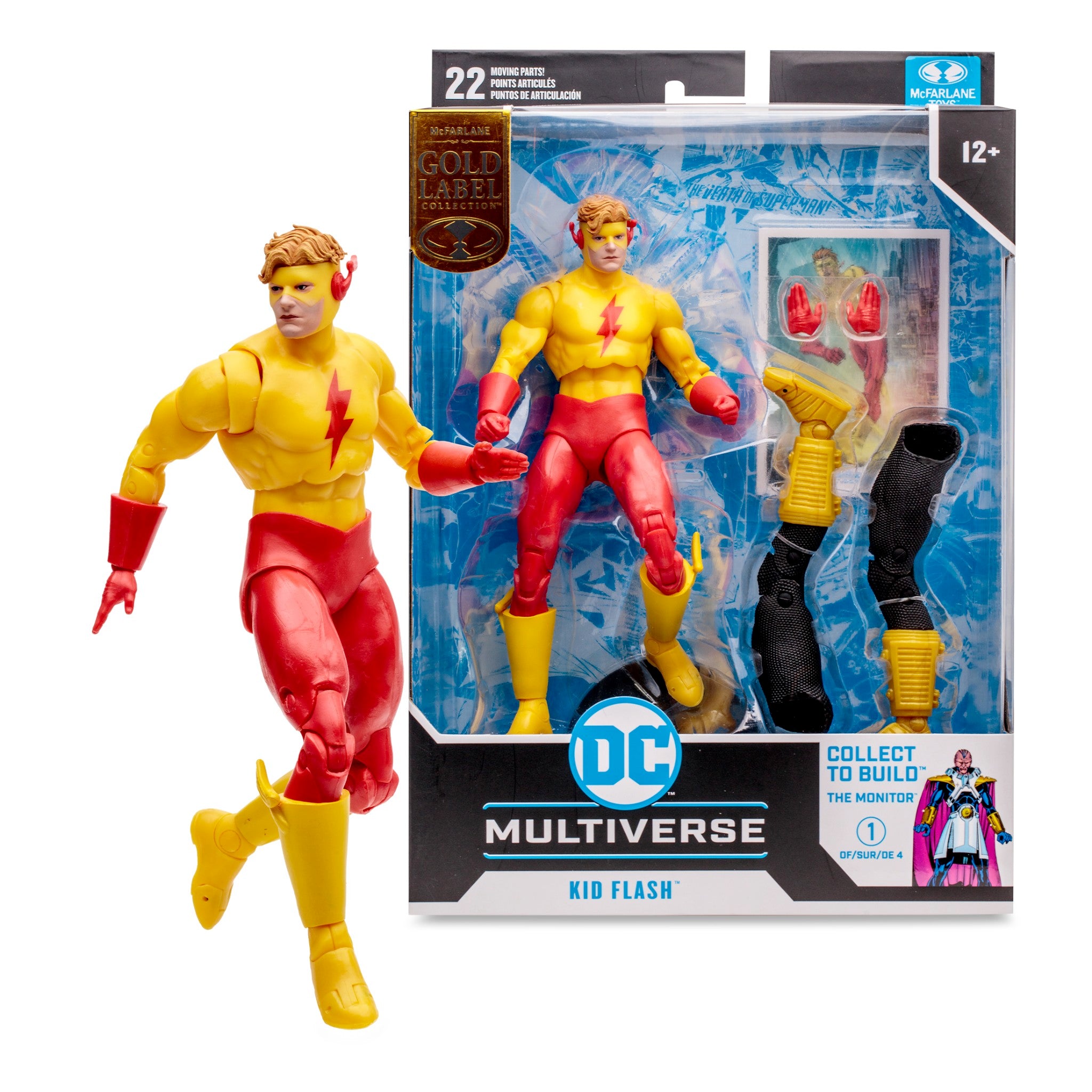DC Multiverse Crisis On Infinite Earths Kid Flash BAF Monitor - McFarlane Toys