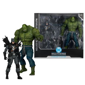DC Multiverse Collector Edition Grim Knight vs Killer Croc 2 Pack - McFarlane