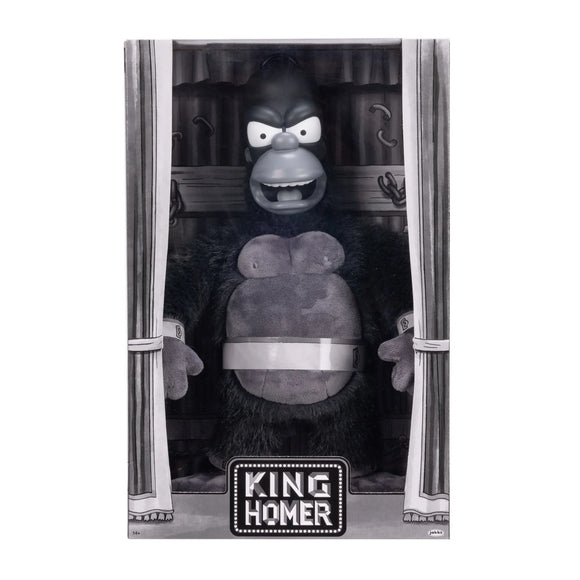 The Simpsons 16" King Homer Premium Soft Plush Figure - JAKKS Pacific