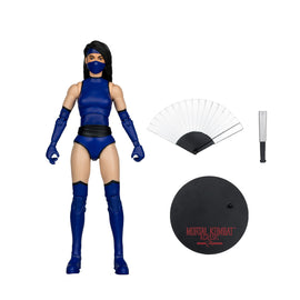 Mortal Kombat Klassic Kitana 7" PLATINUM Figure - McFarlane Toys - 0