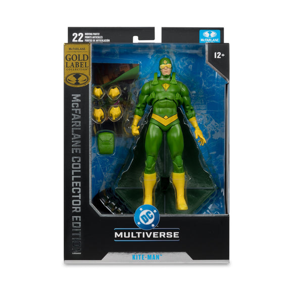 DC Multiverse Collector Edition Batman Rogues Kite-Man Gold Label - McFarlane