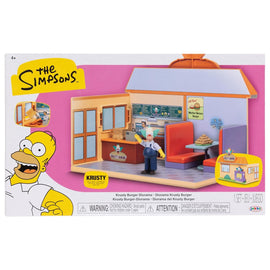 The Simpsons Krusty Burger Diorama - JAKKS Pacific