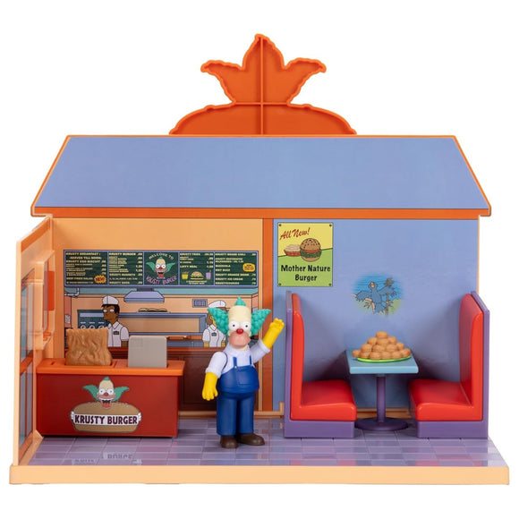 The Simpsons Krusty Burger Diorama - JAKKS Pacific