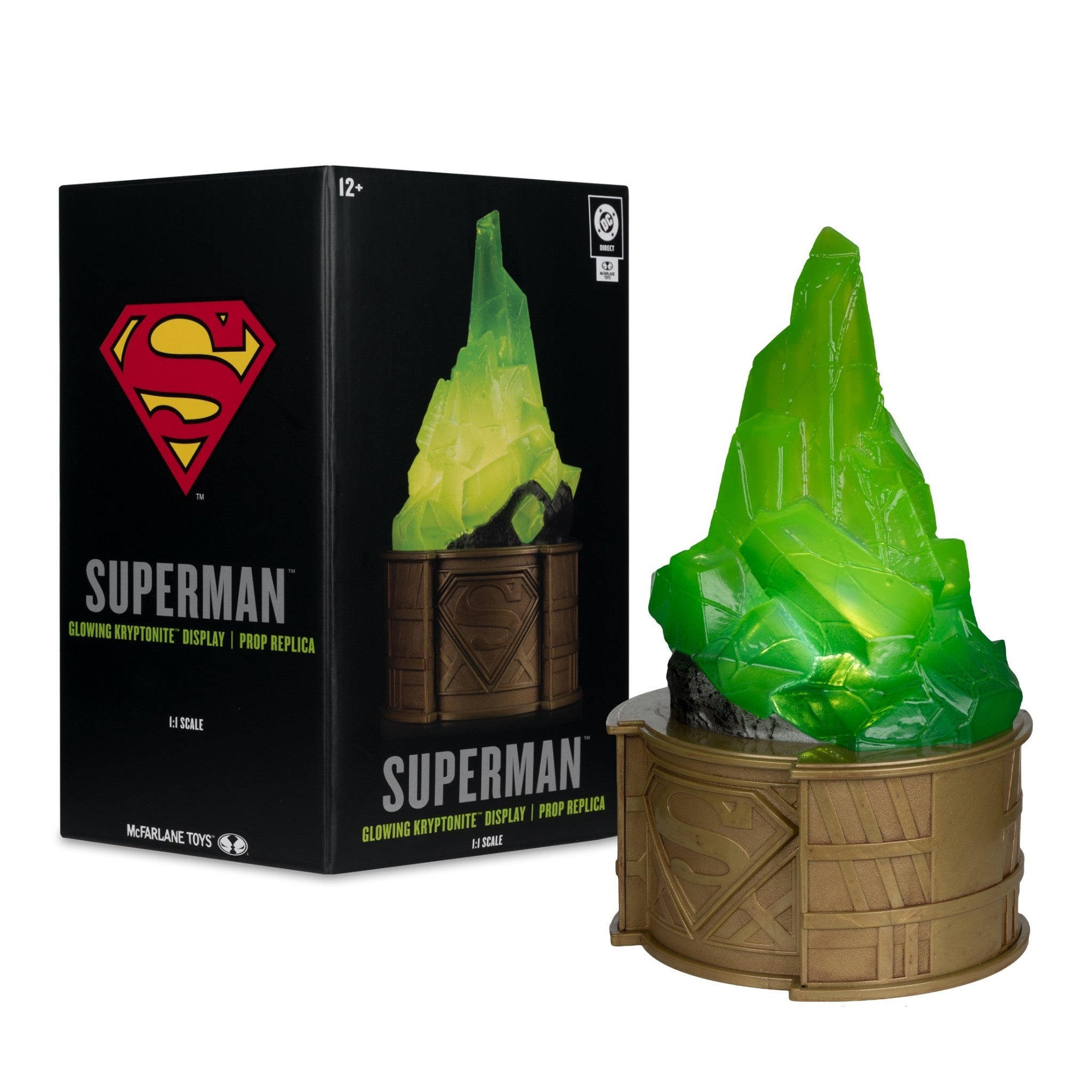 Glowing Superman Kryptonite Prop Replica 1:1 Scale Display - McFarlane ...