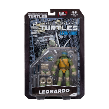 Page Punchers Teenage Mutant Ninja Turtles Leonardo with Comic - McFarlane Toys