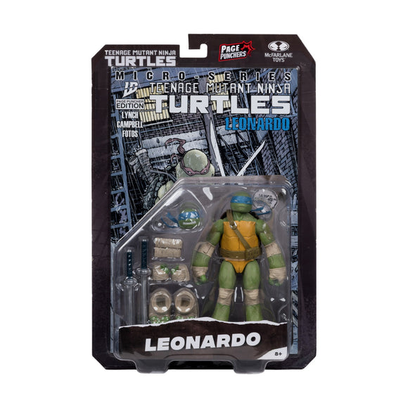 Page Punchers Teenage Mutant Ninja Turtles Leonardo with Comic - McFarlane Toys