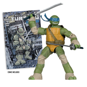 Page Punchers Teenage Mutant Ninja Turtles Leonardo with Comic - McFarlane Toys - 0