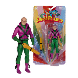 DC Retro Super Friends Lex Luthor 6" Figure - McFarlane Toys