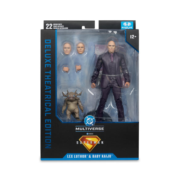 DC Multiverse Collector Edition Superman Legacy Lex Luthor & Kaiju McFarlane