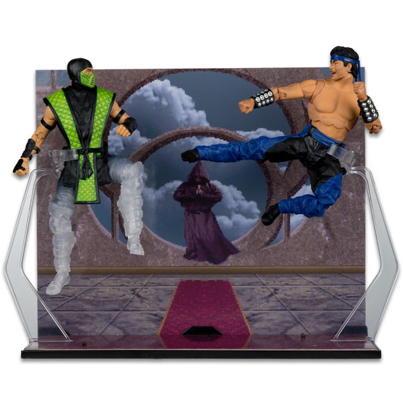 Mortal Kombat Klassic Liu Kang vs Reptile Deluxe 2 Pack 7" Figures - McFarlane