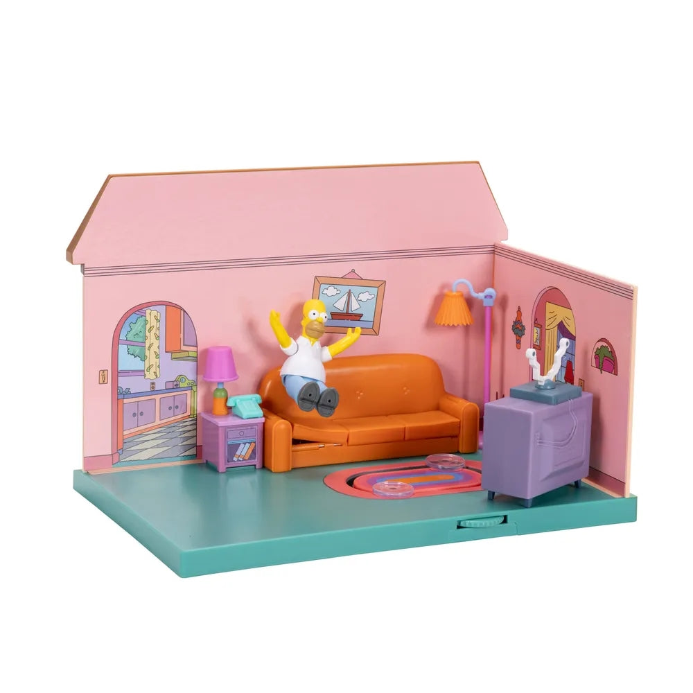 The Simpsons Living Room Diorama - JAKKS Pacific