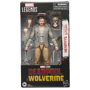 Marvel Legends Deadpool & Wolverine 6" Headpool with Marvels Logan