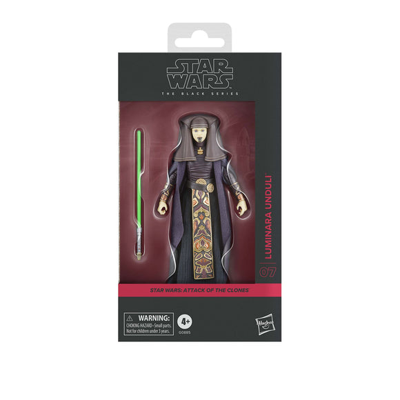 Star Wars Black Series 6" Attack of the Clones Luminara Unduli