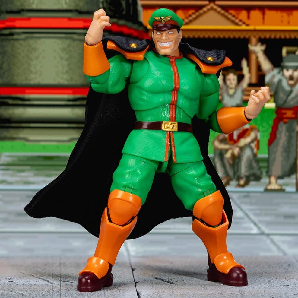 Street Fighter II Utra Deluxe M Bison Player 2 1:12 Scale Figure - Jada Toys - 0