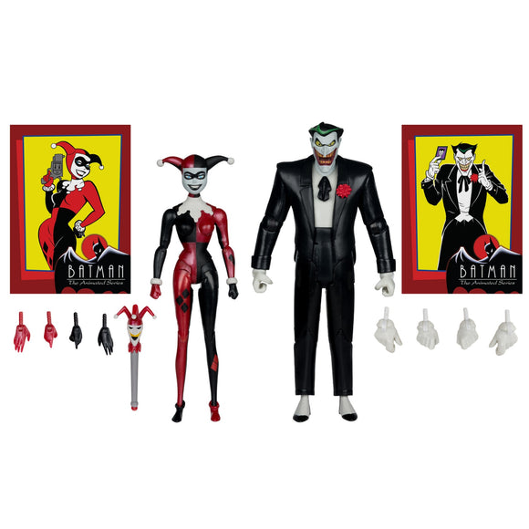 DC Direct Batman Animated Harley Quinn & The Joker Mad Love Gold Label McFarlane