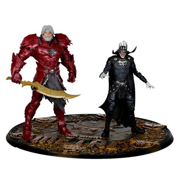 DC Multiverse Collector Edition Merciless & Batman Who Laughs 2 Pack - McFarlane