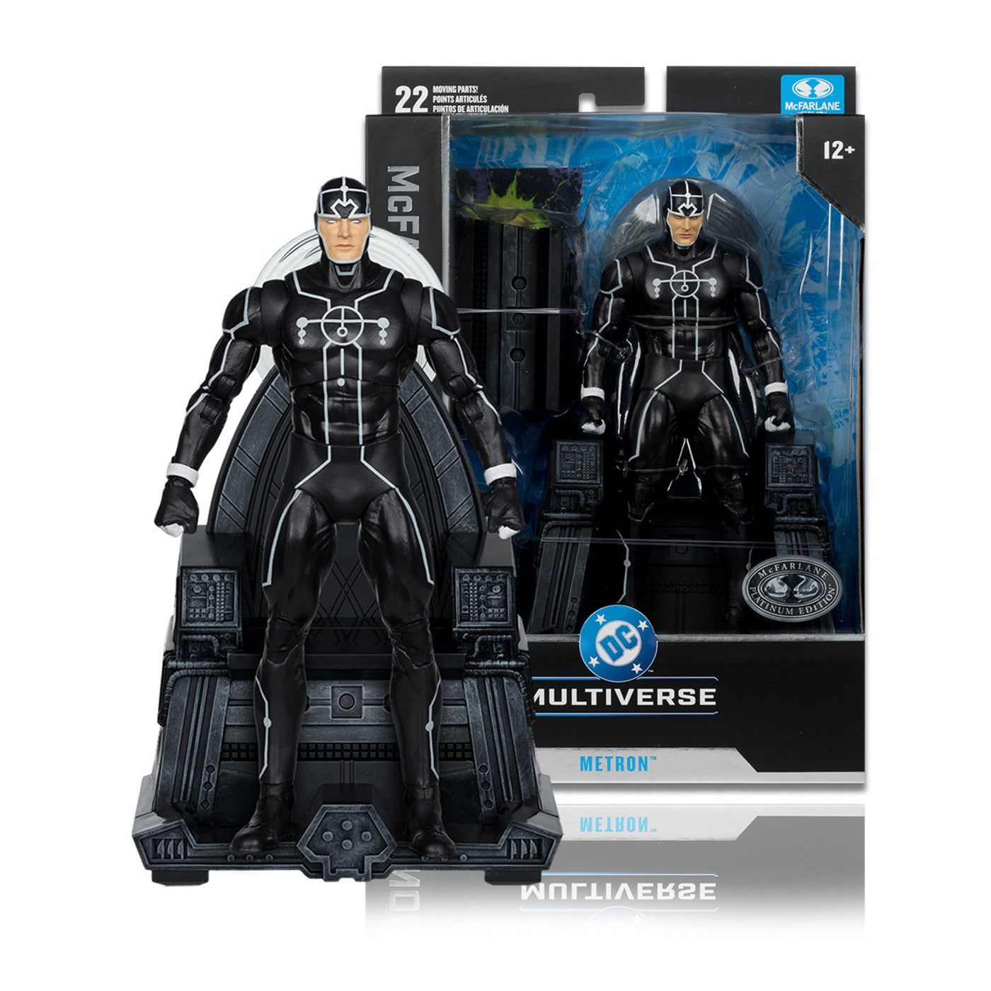 DC Multiverse Collector Edition New Gods Metron PLATINUM - McFarlane Toys