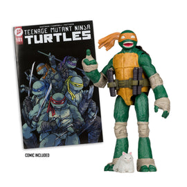 Page Punchers Teenage Mutant Ninja Turtles Michelangelo with Comic McFarlane - 0