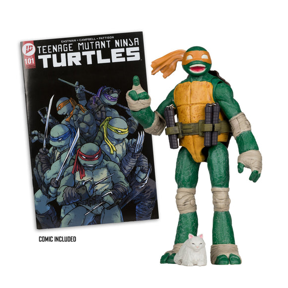 Page Punchers Teenage Mutant Ninja Turtles Michelangelo with Comic McFarlane