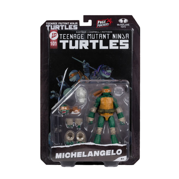 Page Punchers Teenage Mutant Ninja Turtles Michelangelo with Comic McFarlane