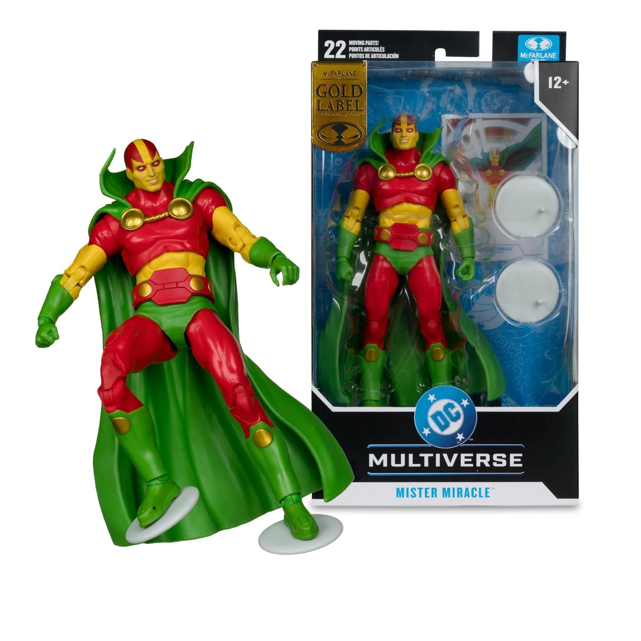 DC Multiverse New Gods Mister Miracle Gold Label - McFarlane Toys ...