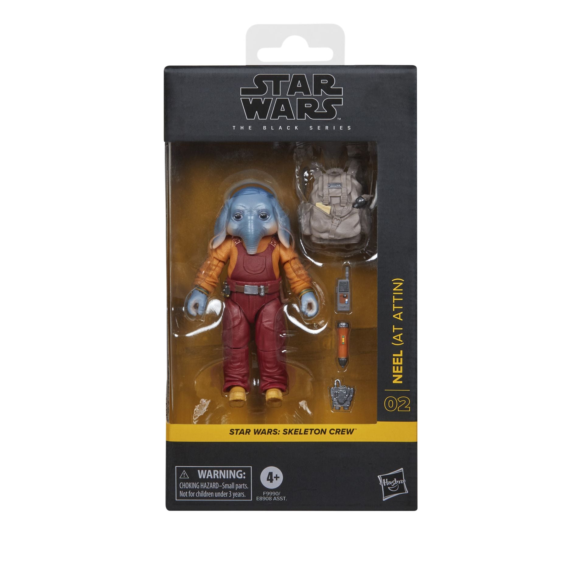 Star Wars Black Series 6" Skeleton Crew Neel At Attin