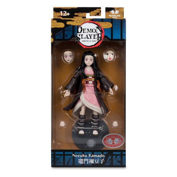 Demon Slayer Nezuko Kamado 7" Figure PLATINUM - McFarlane Toys