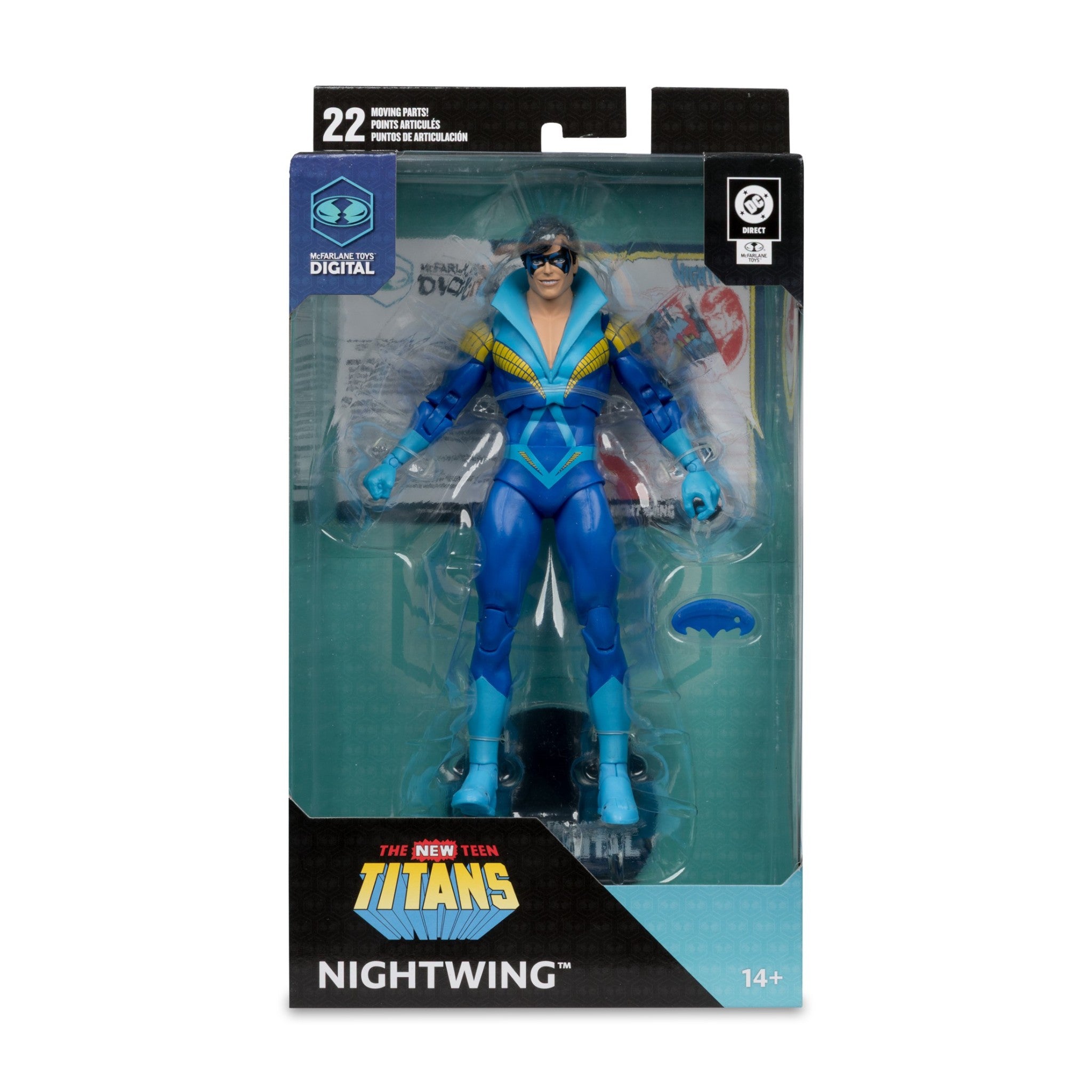 DC Multiverse Nightwing Teen Titans - McFarlane DC Direct Digital