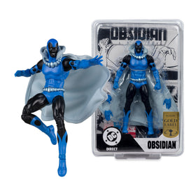 DC Direct Obsidian Infinity Inc #16 7" with Lithograph Gold Label - McFarlane