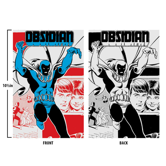 DC Direct Obsidian Infinity Inc #16 7" with Lithograph Gold Label - McFarlane