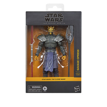 Star Wars Black Series 6" The Clone Wars Savage Opress