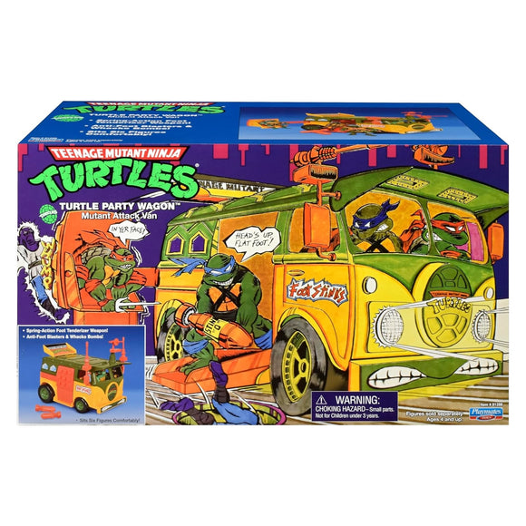 Teenage Mutant Ninja Turtles TMNT Party Wagon Van 40th Anniversary
