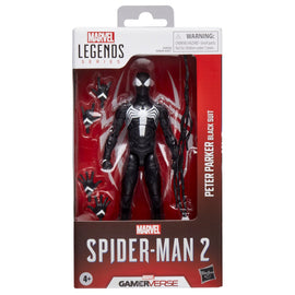 Marvel Legends Spider-Man 2 Gamerverse Peter Parker Black Suit