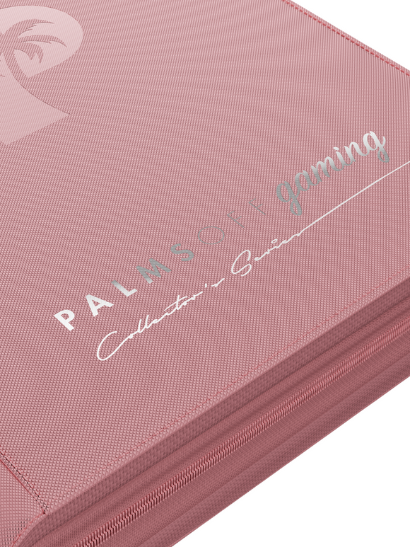 Palms Off Gaming Collector's Series 4 Pocket Zip Trading Card Binder - PINK