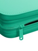 Palms Off Gaming Collector's Series 4 Pocket Zip Trading Card Binder - TURQUOISE-5