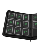 Palms Off Gaming Collector's Series 9 Pocket Zip Trading Card Binder - BLACK-2