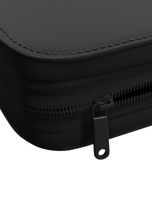 Palms Off Gaming Collector's Series 9 Pocket Zip Trading Card Binder - BLACK