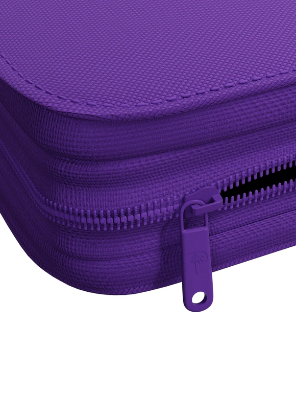 Palms Off Gaming Collector's Series 9 Pocket Zip Trading Card Binder - PURPLE