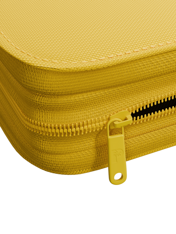 Palms Off Gaming Collector's Series 9 Pocket Zip Trading Card Binder - YELLOW