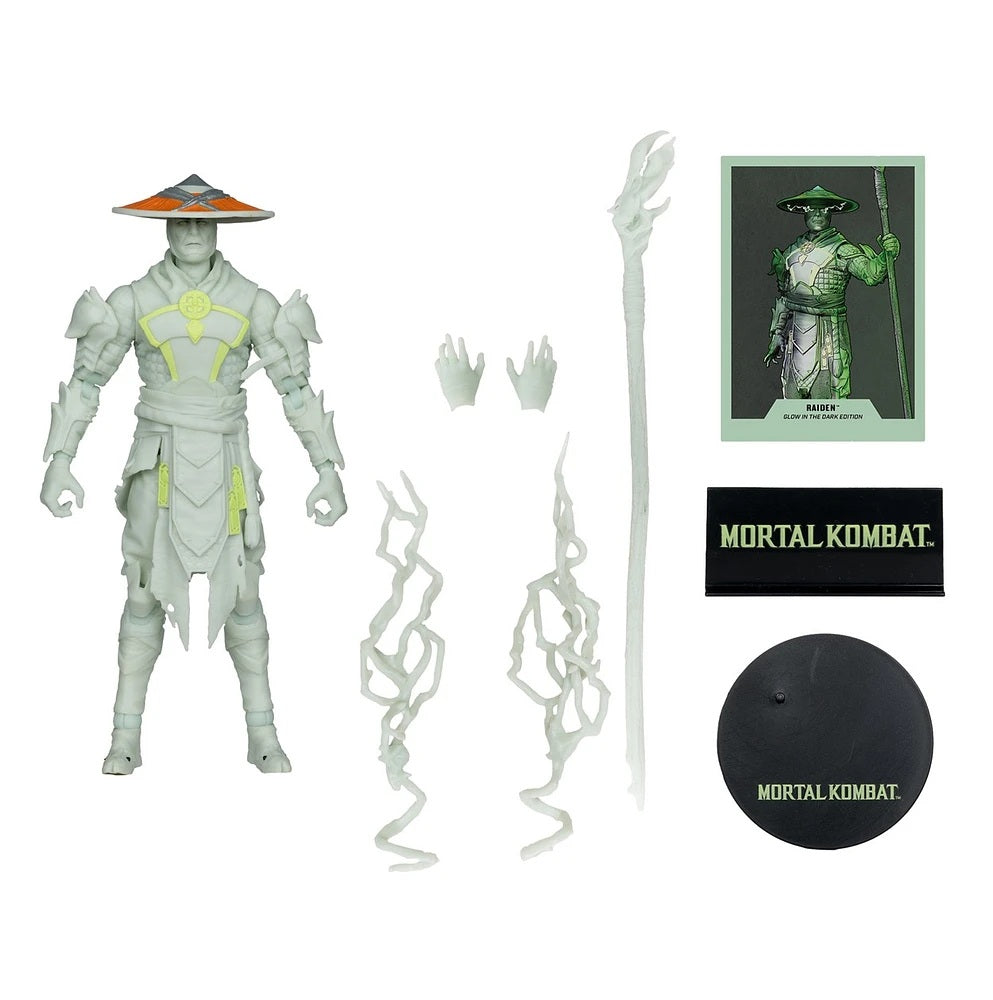 Mortal Kombat Raiden Glow In The Dark 7" Figure - McFarlane Toys - 0