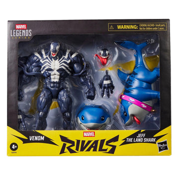 Marvel Legends 6" Marvel Rivals Venom & Jeff the Land Shark