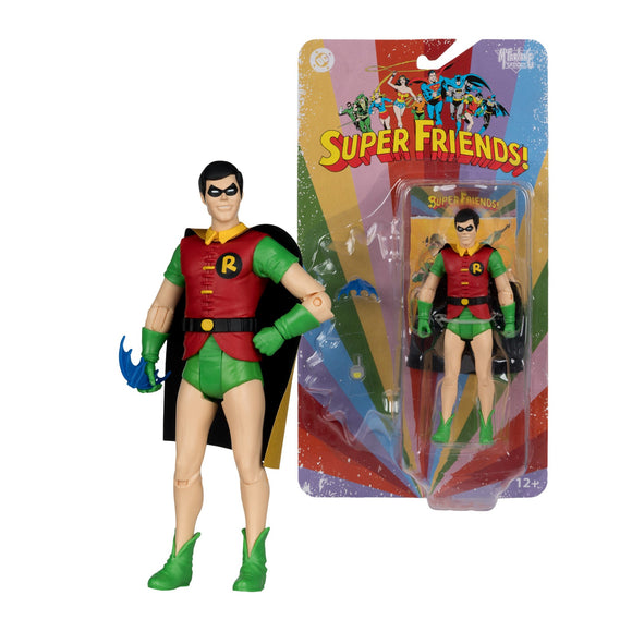 DC Retro Super Friends Robin 6" Figure - McFarlane Toys
