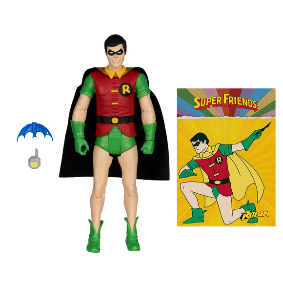 DC Retro Super Friends Robin 6" Figure - McFarlane Toys