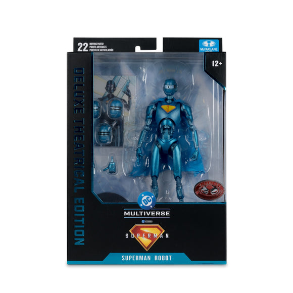 DC Multiverse Collector Edition Superman Legacy Robot PLATINUM - McFarlane Toys