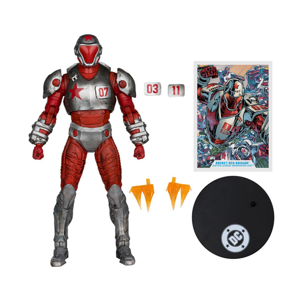 DC Multiverse Justice League Generation Lost Red Rocket Brigade - McFarlane Toys