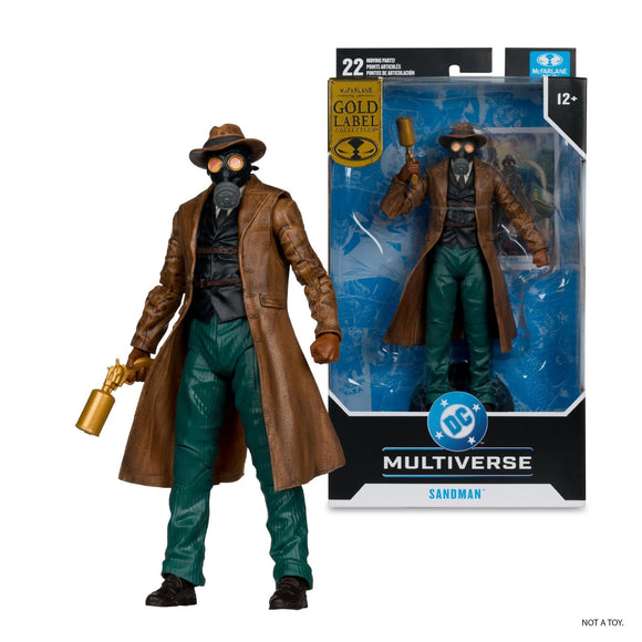 DC Multiverse Wesley Dodds The Sandman Gold Label - McFarlane Toys