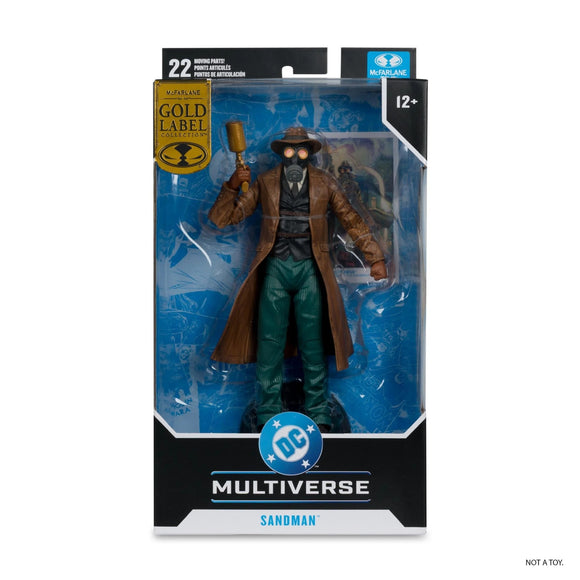 DC Multiverse Wesley Dodds The Sandman Gold Label - McFarlane Toys
